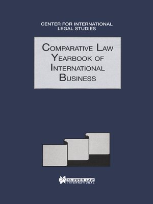 cover image of Comparative Law Yearbook of International Business, Volume 20, 1998